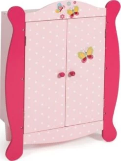 CHIC 2000 Puppen-Kleiderschrank, Papilio Pink